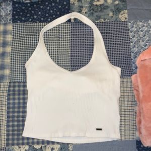 Crop halter top